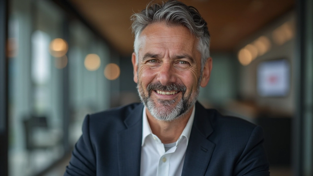 Portret van Marcus, Duitse professional werkend in Nederlandse bedrijf